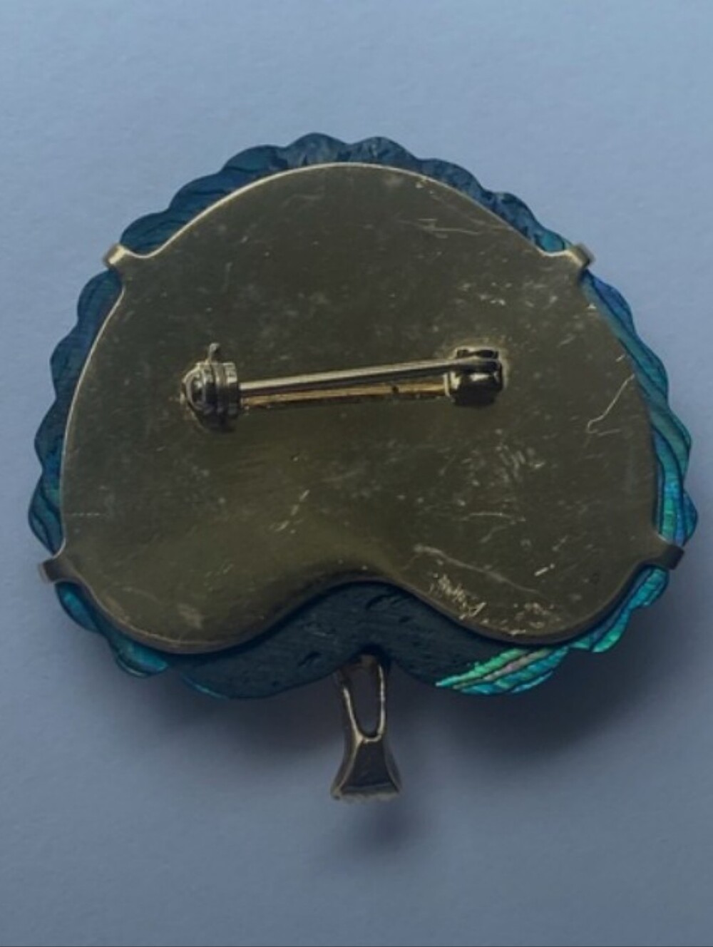 Vintage Peacock Brooch